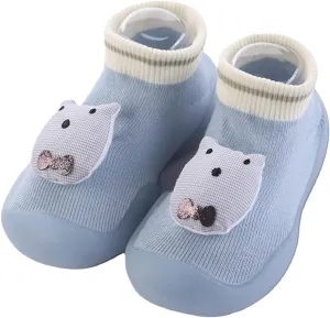 Baby Sock Shoes Boys Girls First Walking Shoes Non Slip Lightweight Toddler Infant Indoor Outdoor