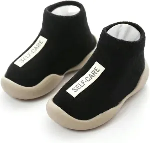 Baby Sock Shoes Boys Girls First Walking Shoes Non Slip Lightweight Toddler Infant Indoor Outdoor