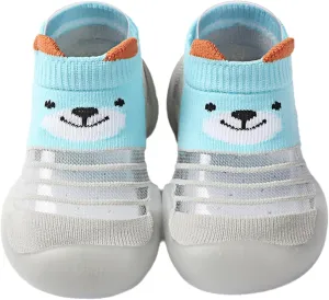 Baby Sock Shoes Boys Girls First Walking Shoes Non Slip Lightweight Toddler Infant Indoor Outdoor