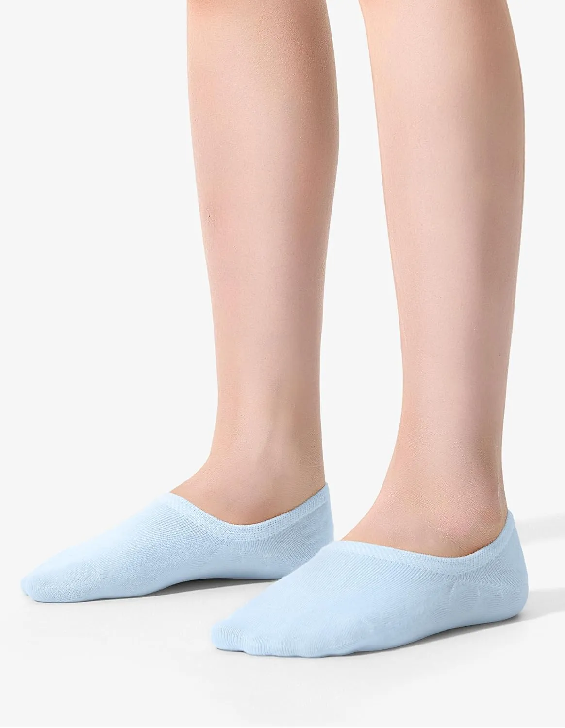 BOOPH 10 Pairs Girls Boys Socks Kids No Show Socks Toddlers Girl Anti-slip Ankle Low Cut Sock 3-12 Years
