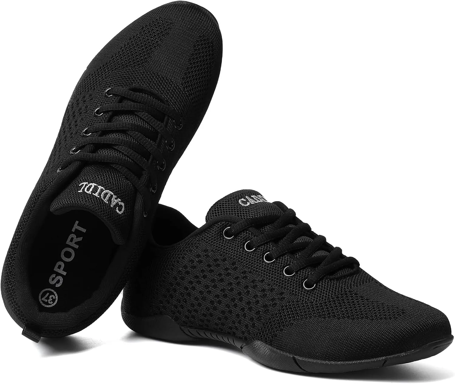 CADIDL Cheer Shoes Women White Cheerleading Dance Shoes