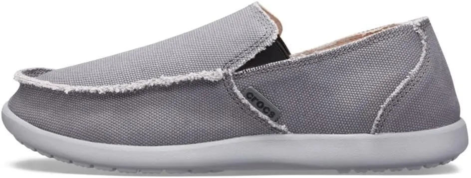 Crocs Men's Santa Cruz Loafer, Comfortable Slip On Shoes for Men