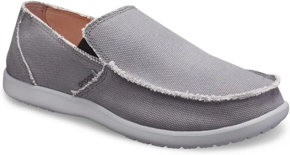 Crocs Men's Santa Cruz Loafer, Comfortable Slip On Shoes for Men