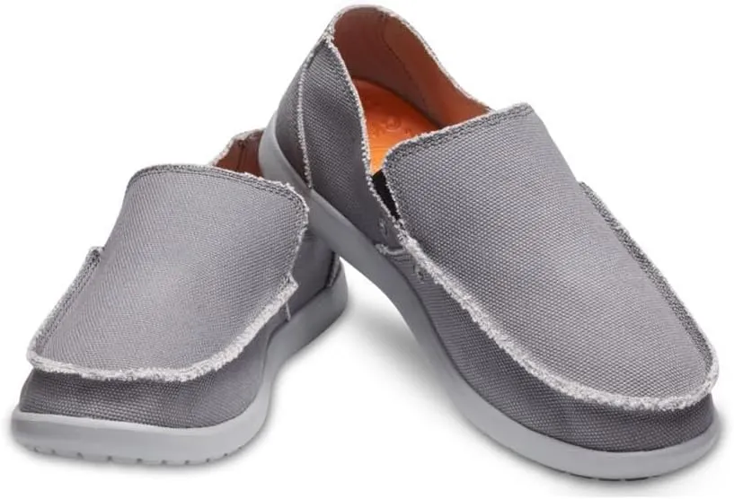 Crocs Men's Santa Cruz Loafer, Comfortable Slip On Shoes for Men