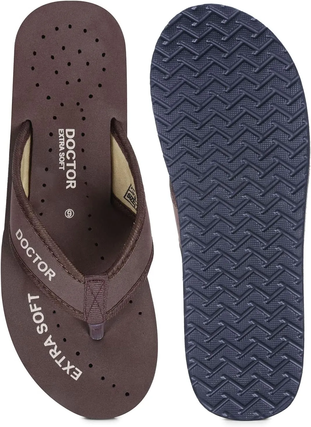 Doctor Slippers for Women Orthopedic Diabetic Pregnancy Non Slip Lightweight Comfortable Flat Casual Stylish Dr Chappals and House Flip flops For Ladies and Girls D-22
