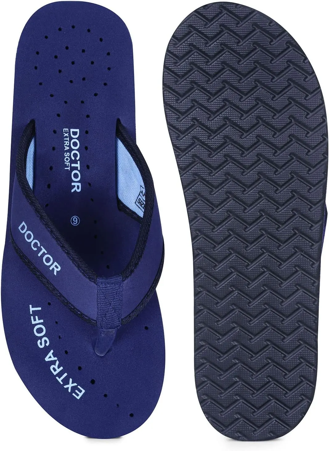 Doctor Slippers for Women Orthopedic Diabetic Pregnancy Non Slip Lightweight Comfortable Flat Casual Stylish Dr Chappals and House Flip flops For Ladies and Girls D-22