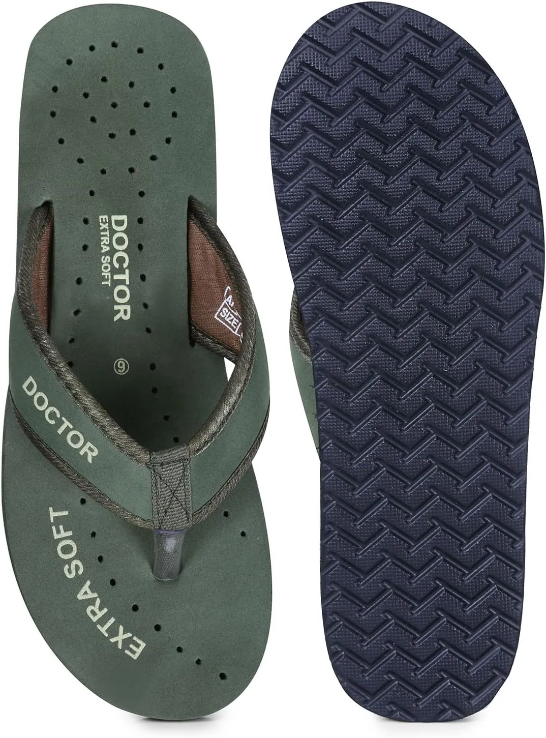 Doctor Slippers for Women Orthopedic Diabetic Pregnancy Non Slip Lightweight Comfortable Flat Casual Stylish Dr Chappals and House Flip flops For Ladies and Girls D-22