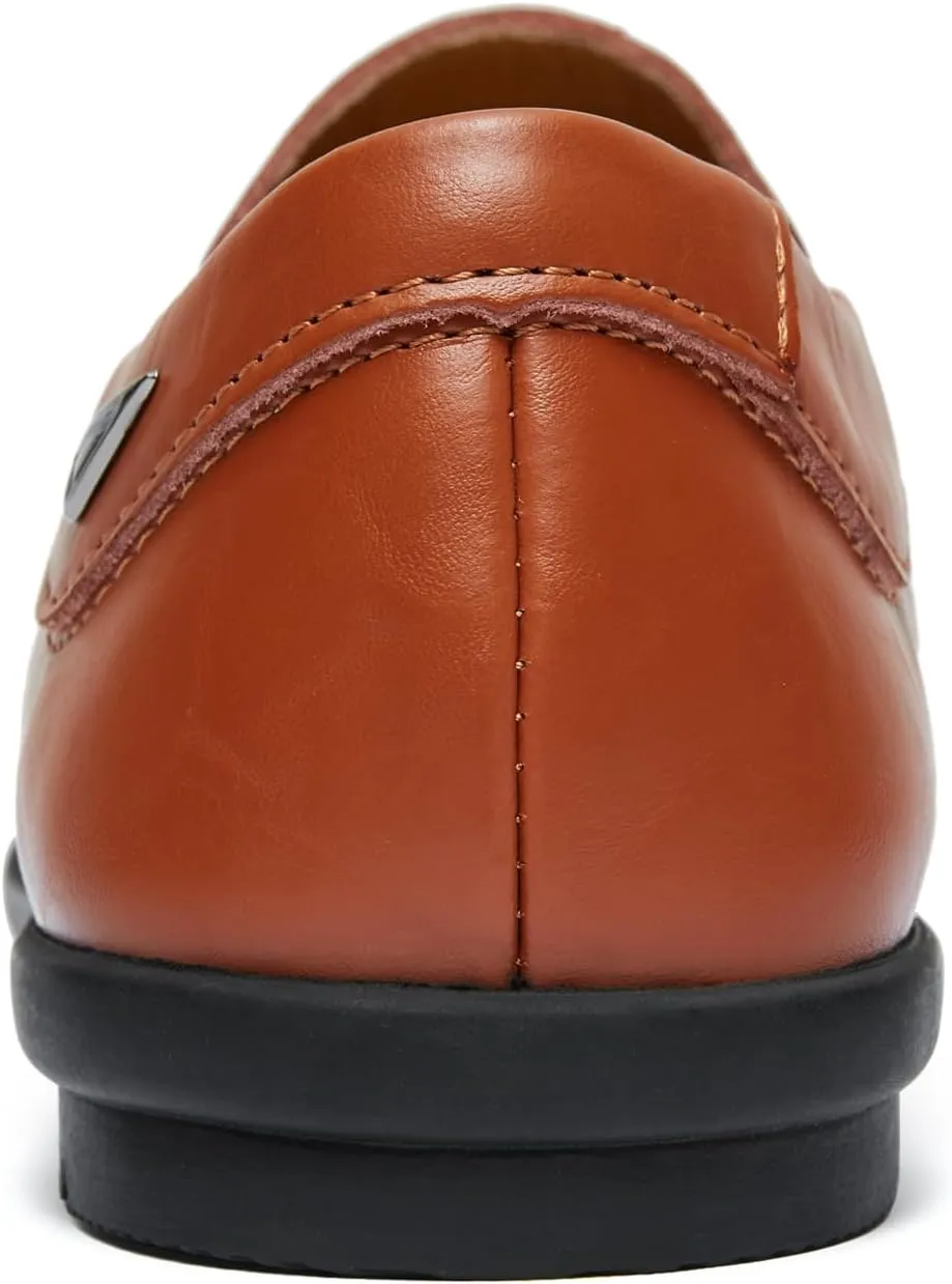Go Tour Mens Casual Leather Fashion Slip-on Loafers Shoes