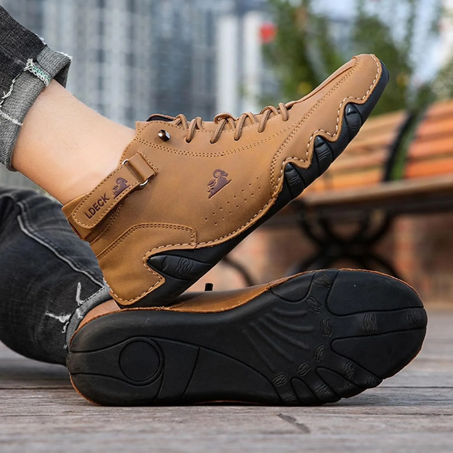 Men's Comfortable Stretch Workout Shoes Casual Sneaker Mesh Breathable Walking Shoe Men's Business Casual Shoes