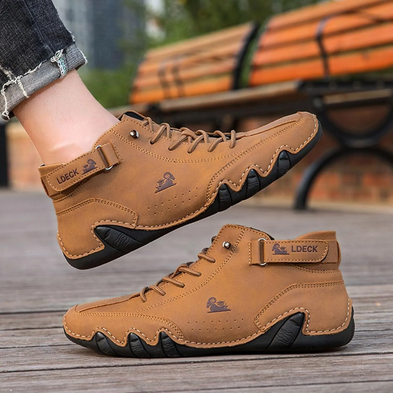 Men's Comfortable Stretch Workout Shoes Casual Sneaker Mesh Breathable Walking Shoe Men's Business Casual Shoes