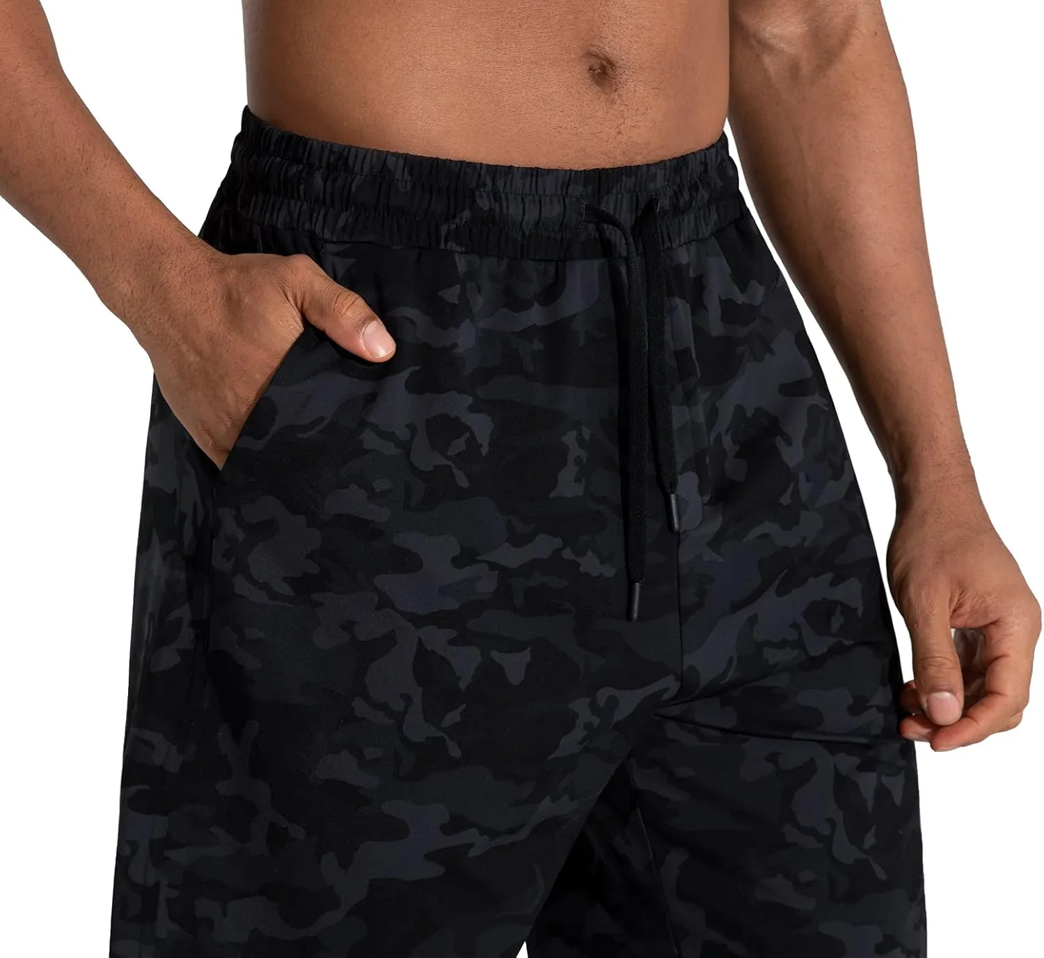 Men's Lounge Shorts with Deep Pockets Loose-fit Jersey Shorts for Running,Workout,Training, Basketball