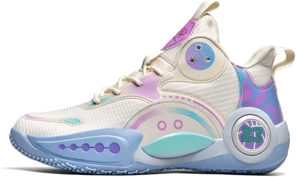 Men's Women's Basketball Shoes High Top Ultra-Light Fashion Anti Slip Breathable Sneakers