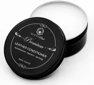 Premium Leather Conditioner for Leather Products  Leather Cleaner and Conditioner for Shoes,Bags,car Interior, Sofa,Purses,Boots,Belts, 3.40oz, Leather Balm