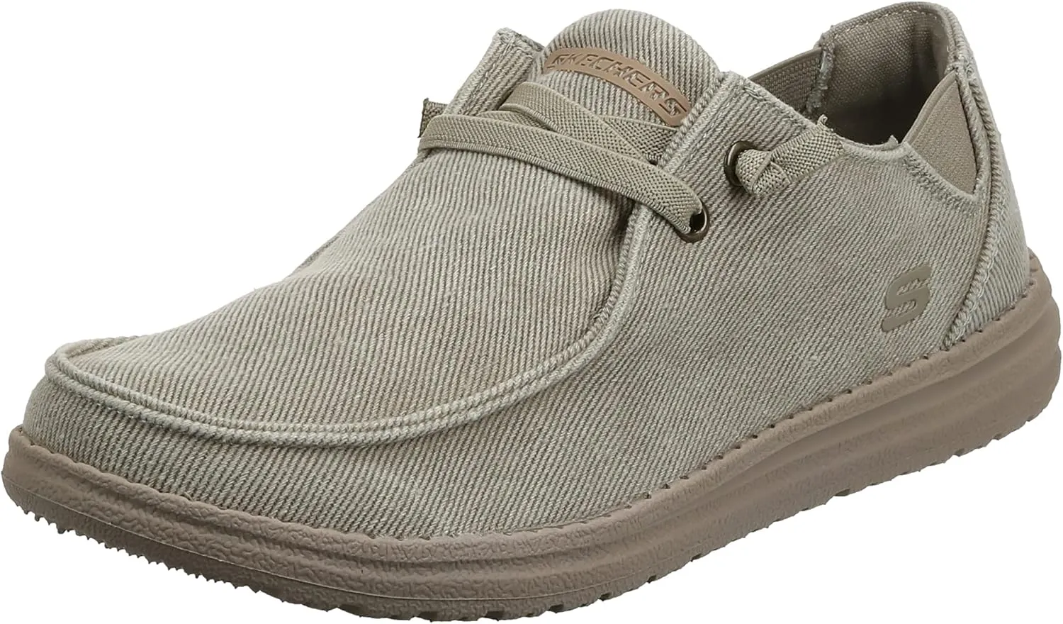 Skechers Men's Melson-Raymon Canvas Slip on Moccasin
