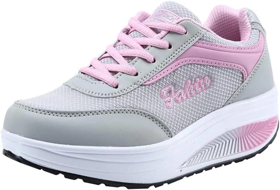 Womens Walking Shoes with Arch Support Platform Orthotic Sneakers Fashion Tennis Shoes Comfortable Running Shoes